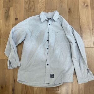 Eddie Bauer cotton long sleeve button up shirt large